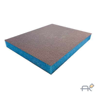 Губка шлифовальная двухсторонняя SIA синие (Р400)